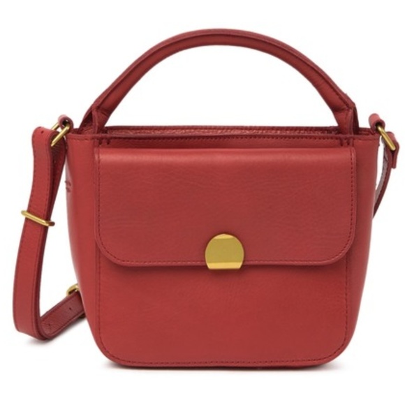 Madewell Handbags - Madewell Mini Abroad Leather Crossbody Bag New NWT